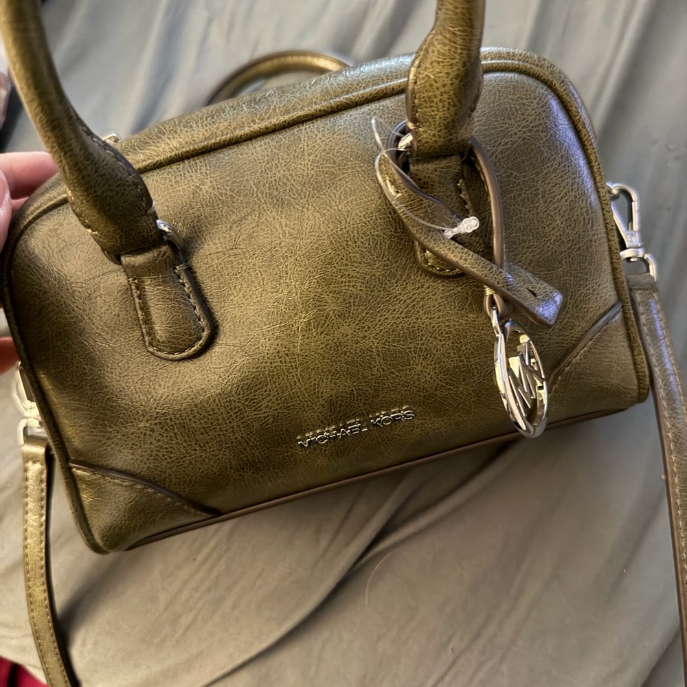 Michael Kors Olive Crossbody Bag